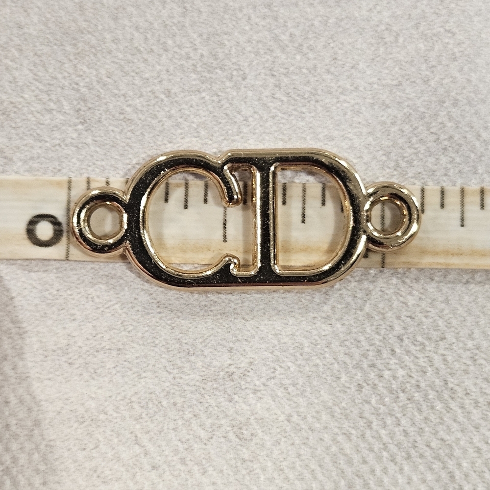DIOR Gold CD Replacement Charm/Pull Accessory - Picture 6 of 6